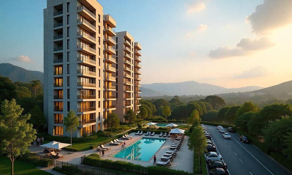 Modern residential housing in Pune